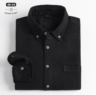 Chemise business décontractée en denim