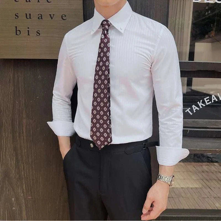 Chemise stretch slim fit