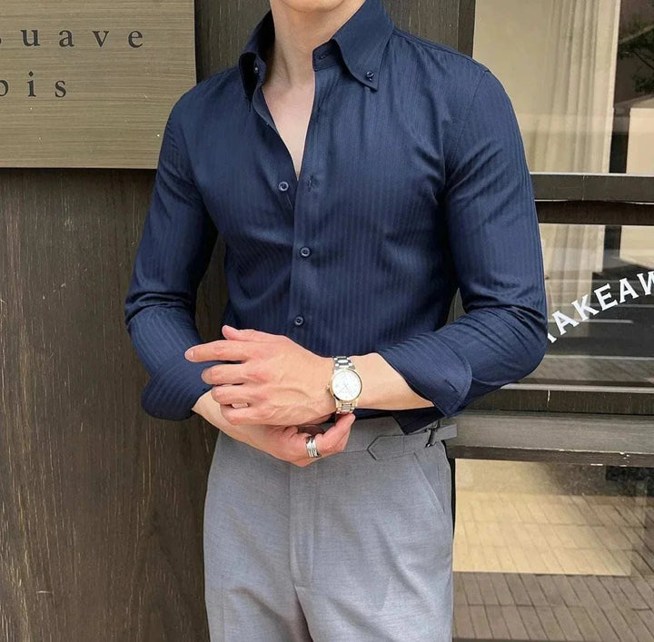 Chemise stretch slim fit