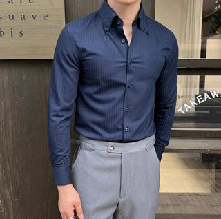 Chemise stretch slim fit
