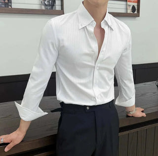 Chemise stretch slim fit