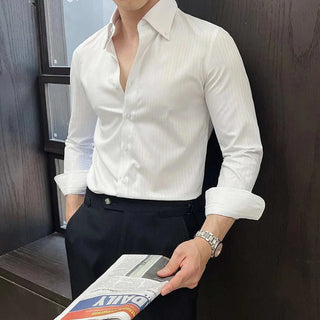 Chemise stretch slim fit