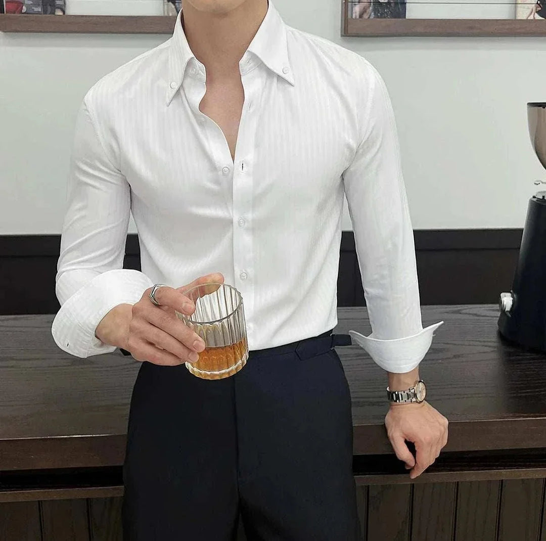 Chemise stretch slim fit