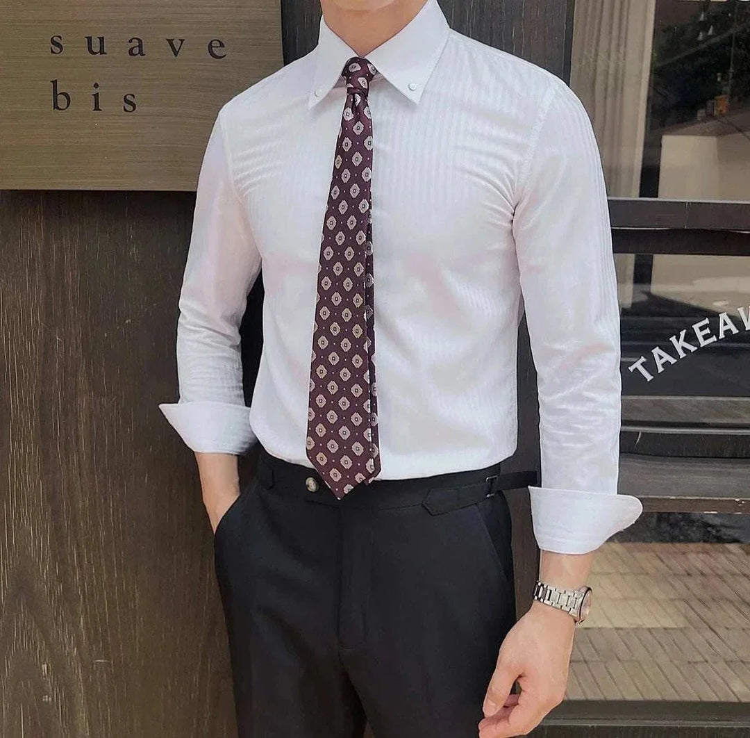 Chemise stretch slim fit