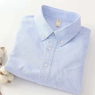 Chemise business slim fit en mélange de coton