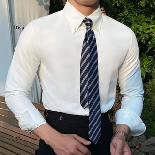 Chemise business à manches longues