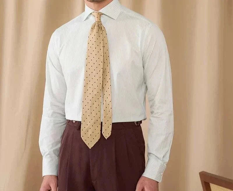 Chemise business slim fit à manches longues