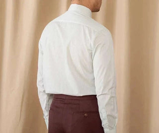 Chemise business slim fit à manches longues