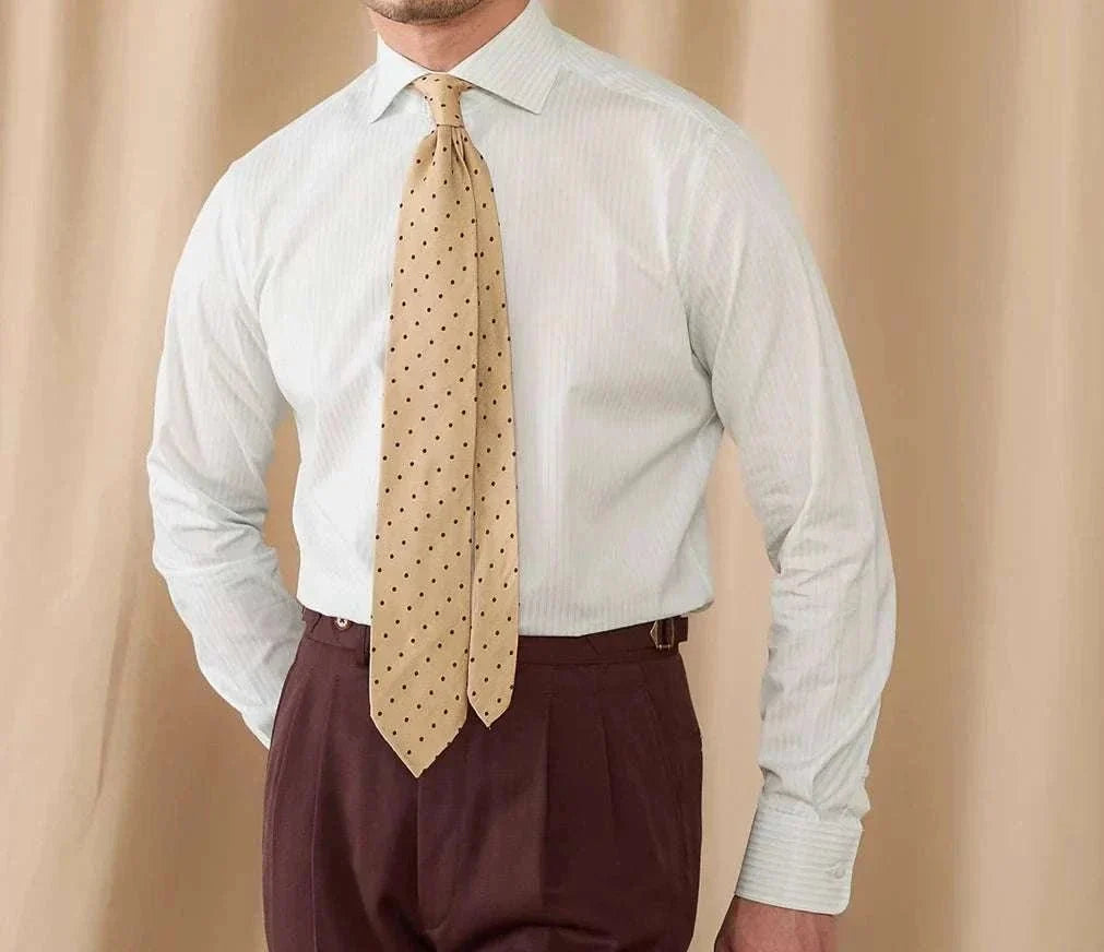 Chemise business slim fit à manches longues