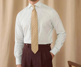 Chemise business slim fit à manches longues