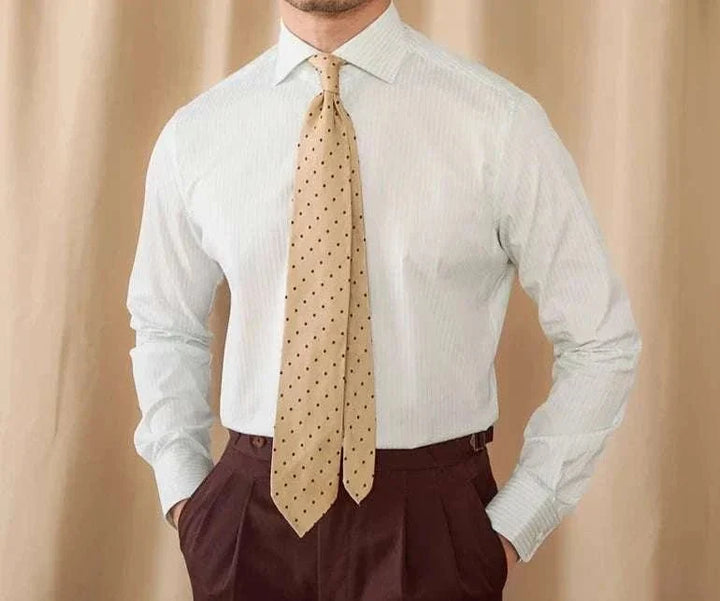 Chemise business slim fit à manches longues