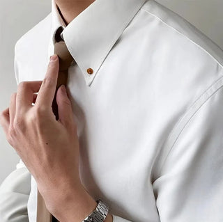 Chemise classique boutonnée polyvalente
