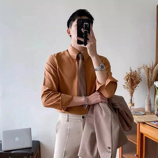Chemise classique boutonnée polyvalente