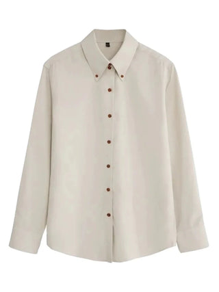 Chemise classique boutonnée polyvalente