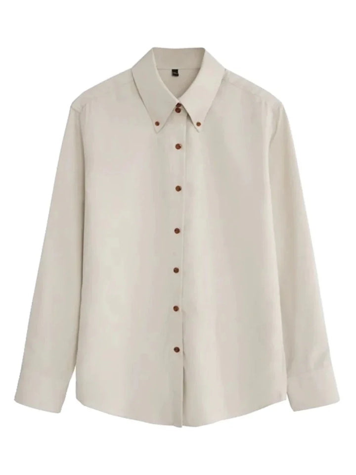 Chemise classique boutonnée polyvalente