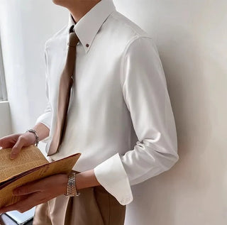 Chemise classique boutonnée polyvalente