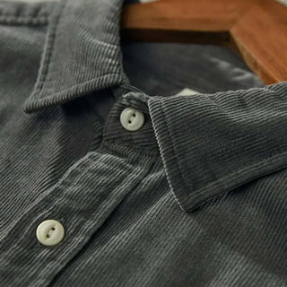 Chemise cargo en velours côtelé pour le printemps