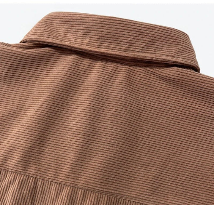 Oversized corduroy overhemd