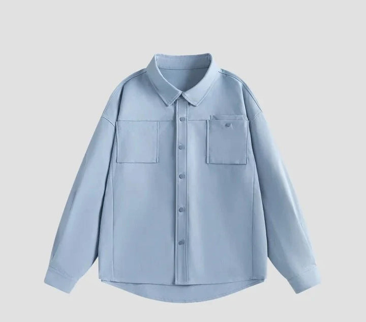 Surchemise oversize à deux poches