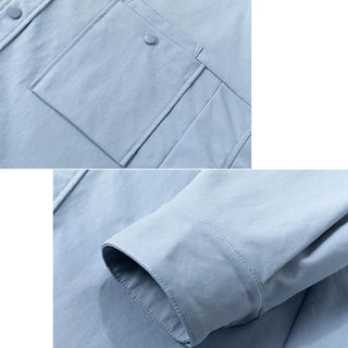 Surchemise oversize à deux poches