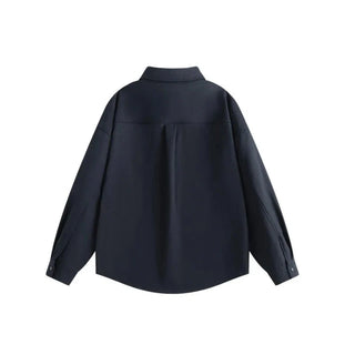 Surchemise oversize à deux poches