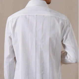 Chemise business slim fit à rayures verticales