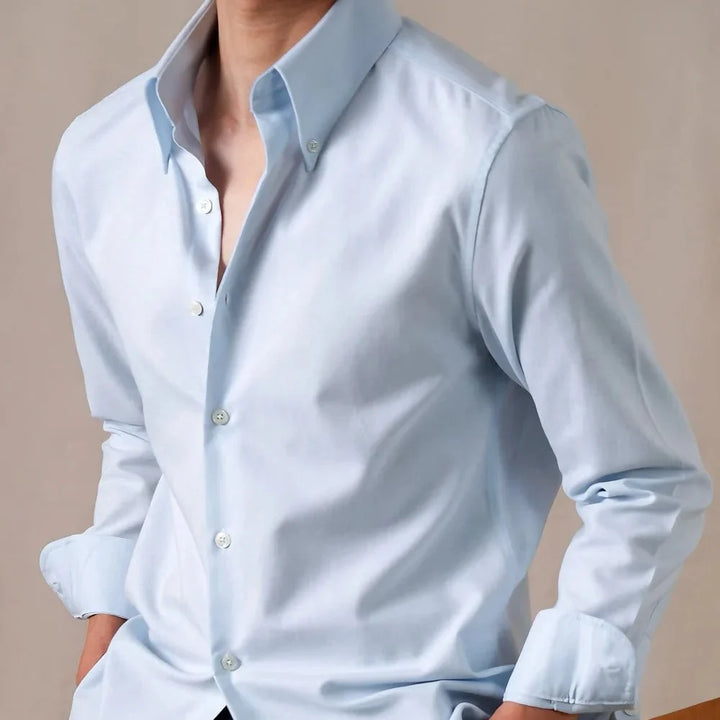 Chemise chic décontractée à coupe ajustée