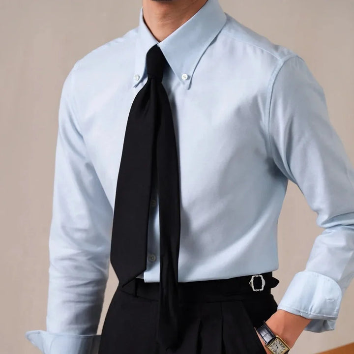Chemise chic décontractée à coupe ajustée