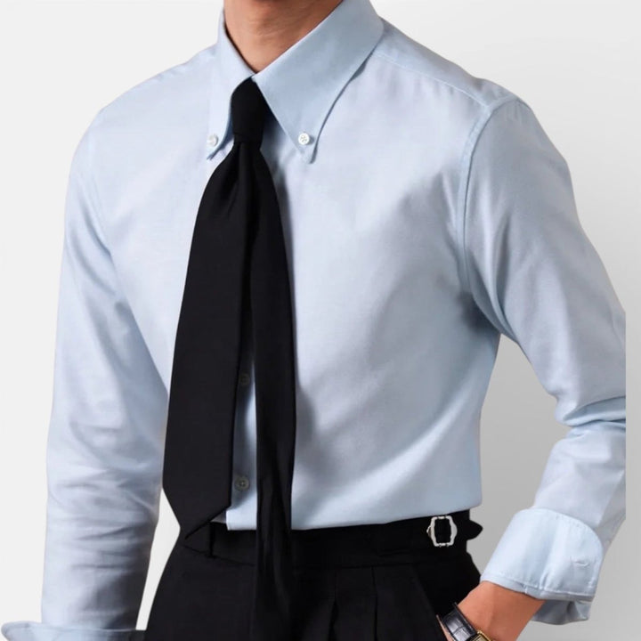 Chemise chic décontractée à coupe ajustée