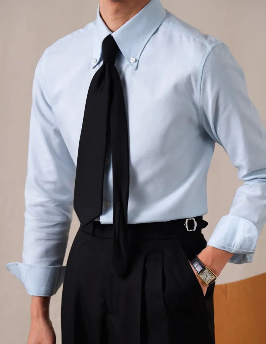 Chemise chic décontractée à coupe ajustée