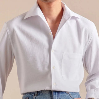 Chemise habillée italienne chic décontractée