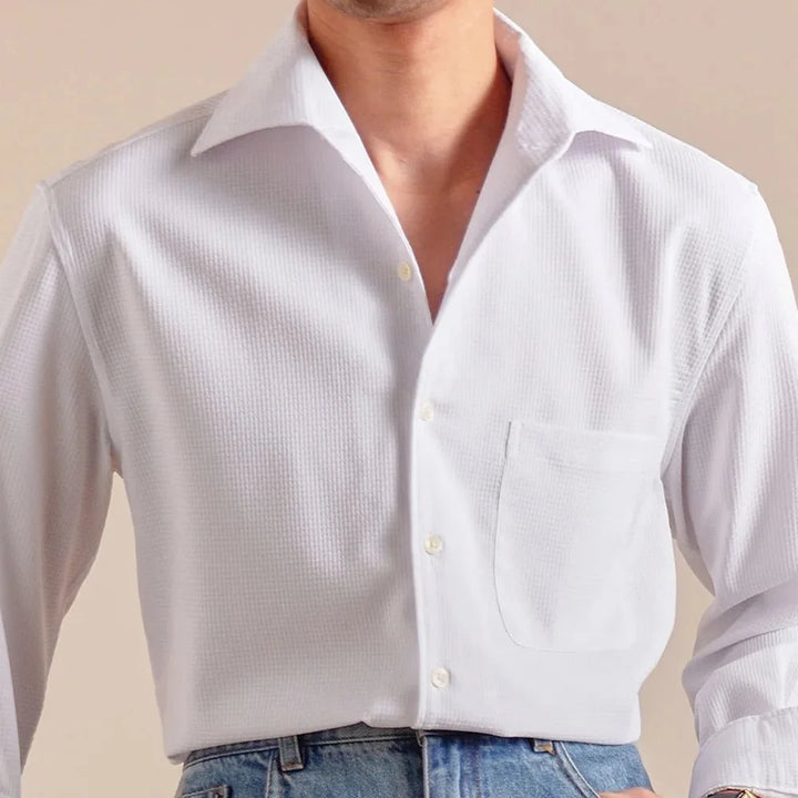 Chemise habillée italienne chic décontractée