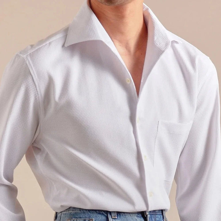 Chemise habillée italienne chic décontractée