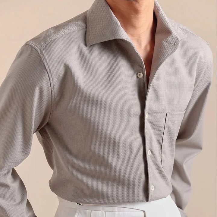 Chemise habillée italienne chic décontractée