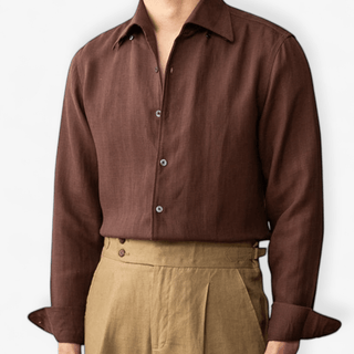 Chemise d’été italienne coupe classique