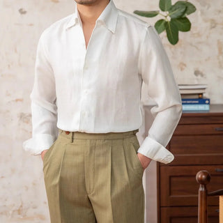 Chemise d’été italienne coupe classique
