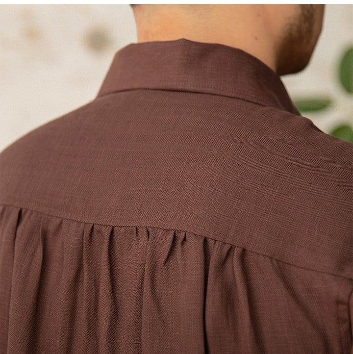 Chemise d’été italienne coupe classique