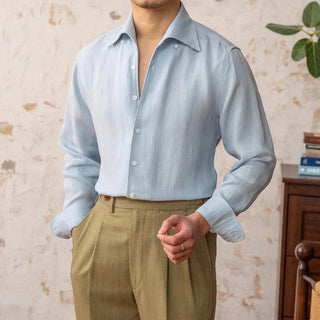 Chemise d’été italienne coupe classique
