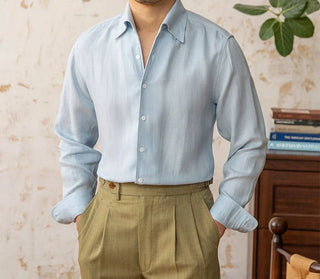 Chemise d’été italienne coupe classique