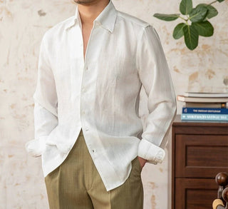Chemise d’été italienne coupe classique