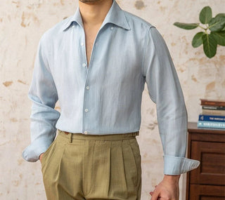 Chemise d’été italienne coupe classique