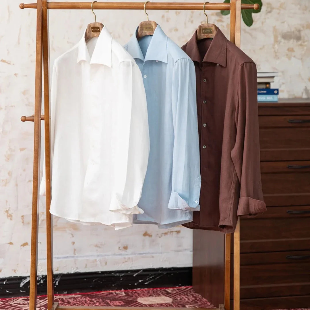 Chemise d’été italienne coupe classique