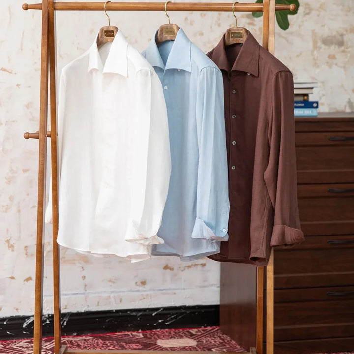 Chemise d’été italienne coupe classique
