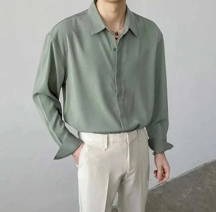 Chemise d’été italienne style classique