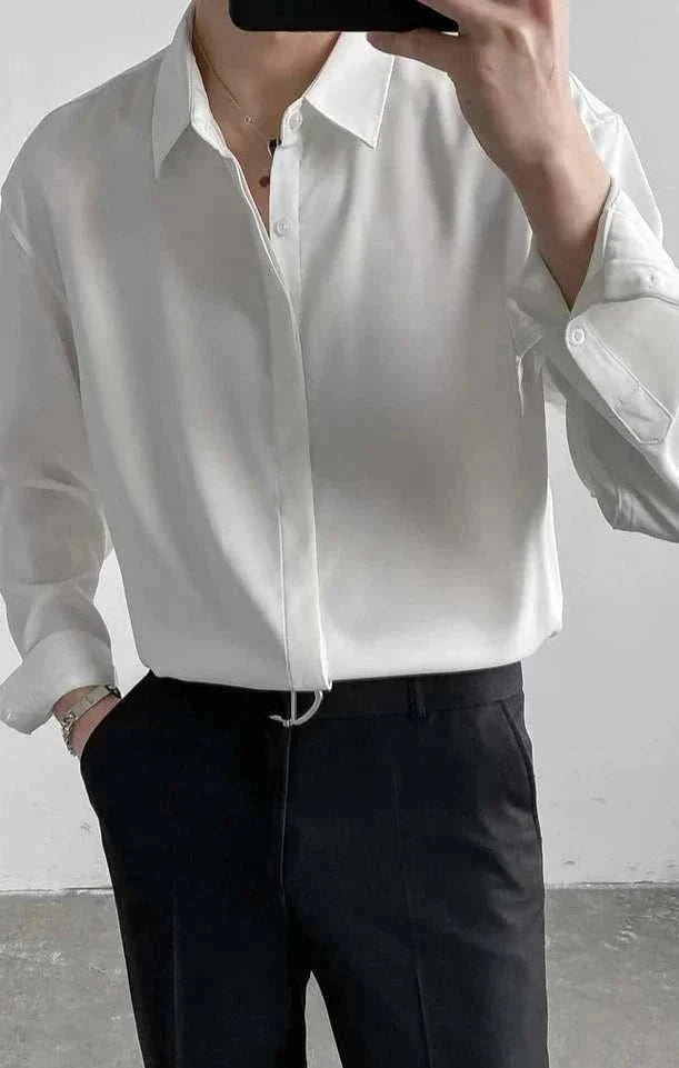 Chemise d’été italienne style classique