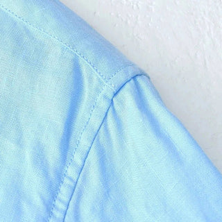Chemise italienne en pur lin à manches longues