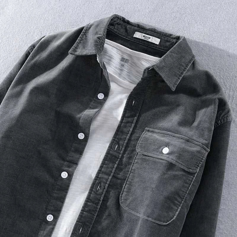 Chemise italienne rétro style classique