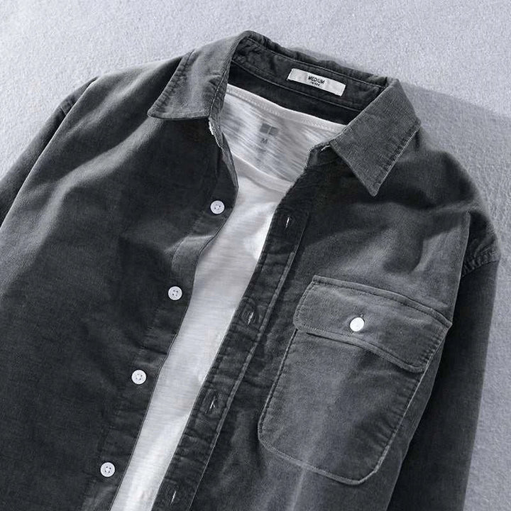 Chemise italienne rétro style classique