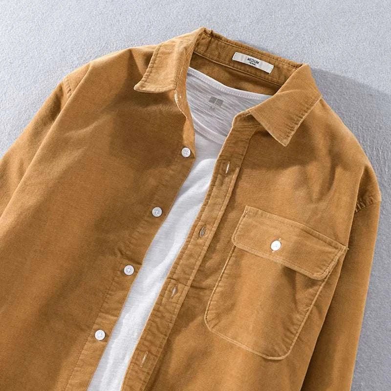 Chemise italienne rétro style classique
