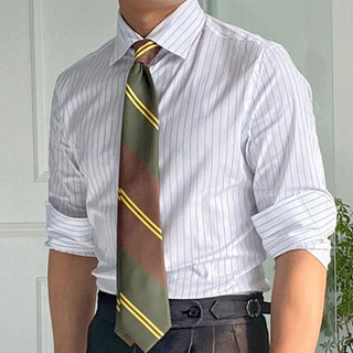 Chemise italienne rayée